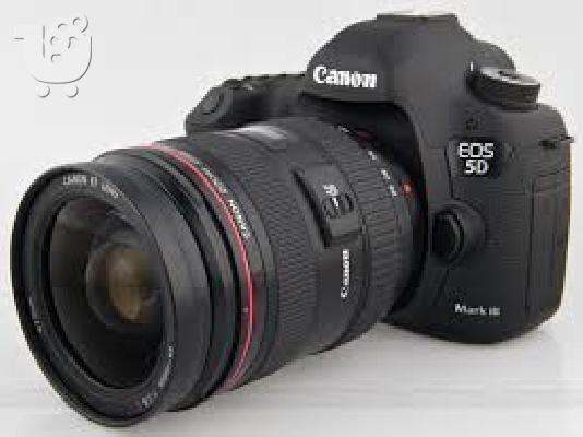 PoulaTo: Canon EOS 5D Mark III EF 24-70mm f / 4 είναι Lens Kit